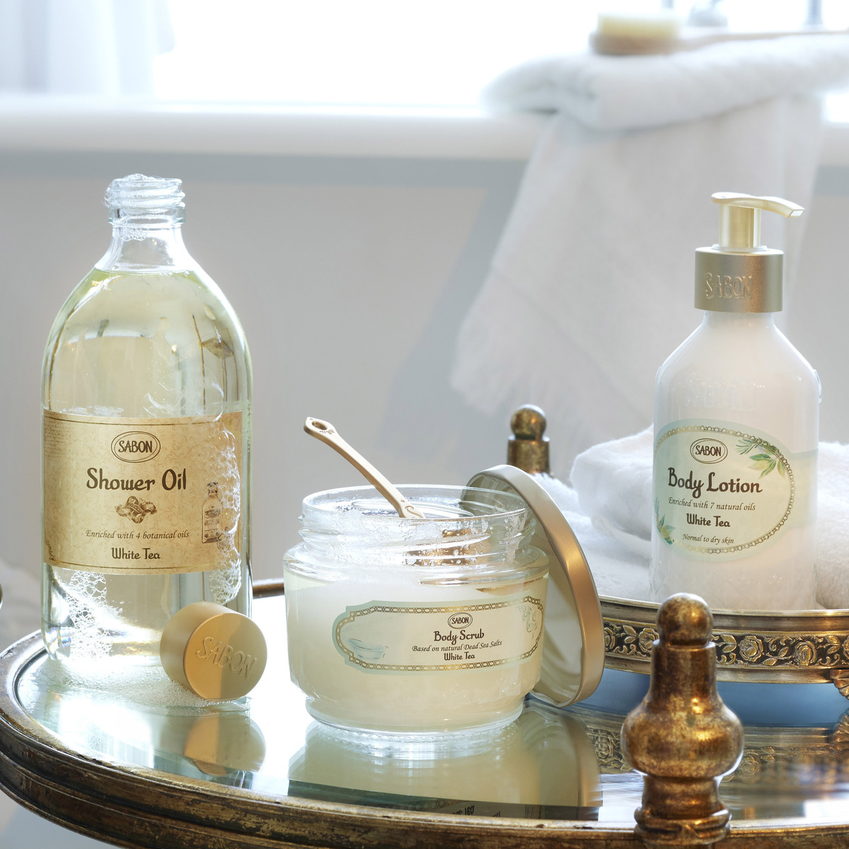 SABON Body Lotion ホワイトティー 300ml SABON(サボン) / ボディローション ホワイトティーの公式商品